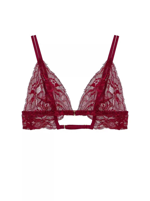 Fleur of England Simone Red non-wired Boudoir Bra