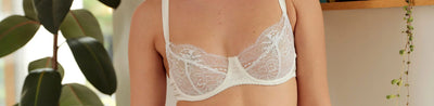 Fleur of England Luxury Lingerie White Silk and Lace Collection