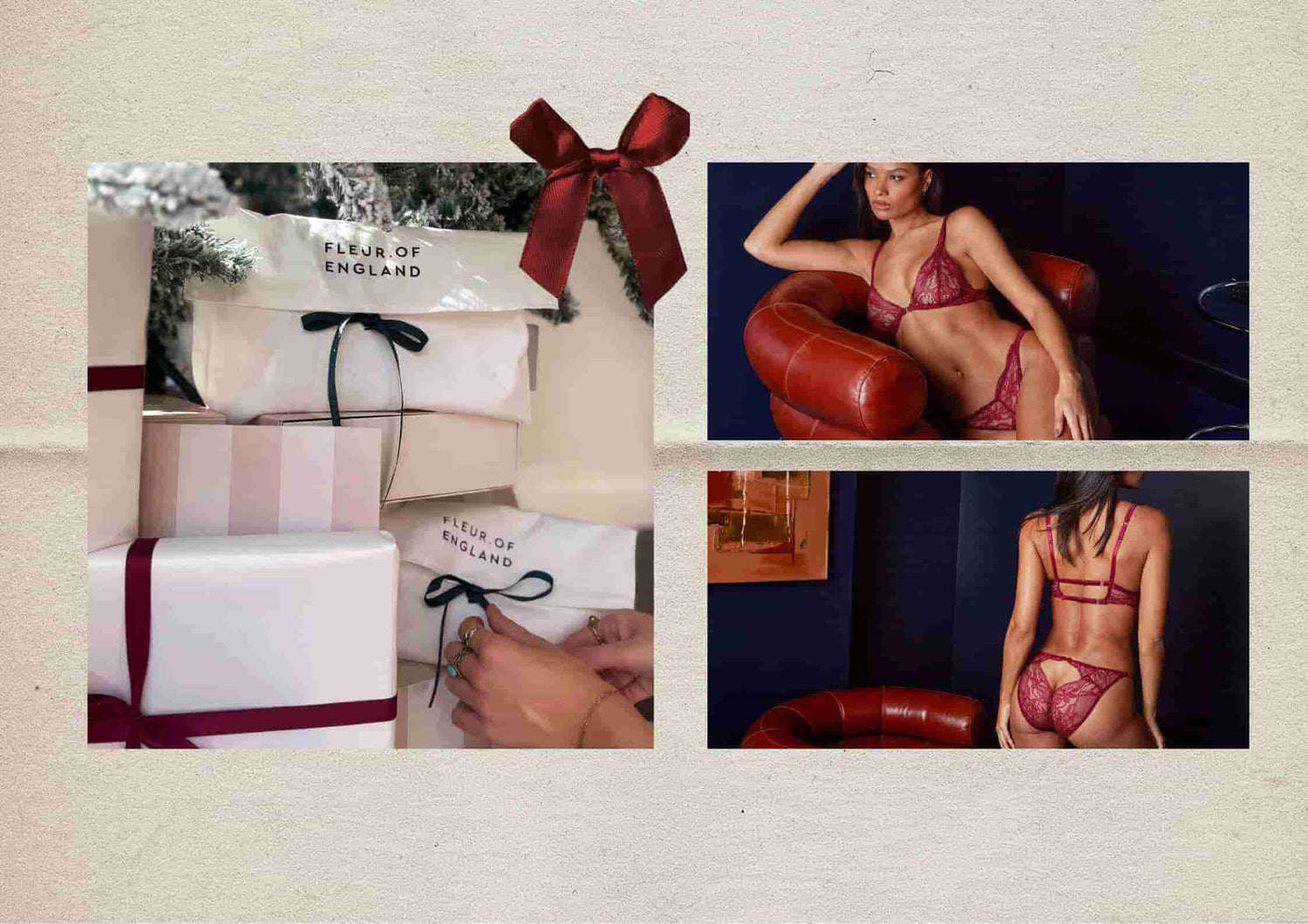 Fleur of england luxury lingerie christmas 2025 gifts