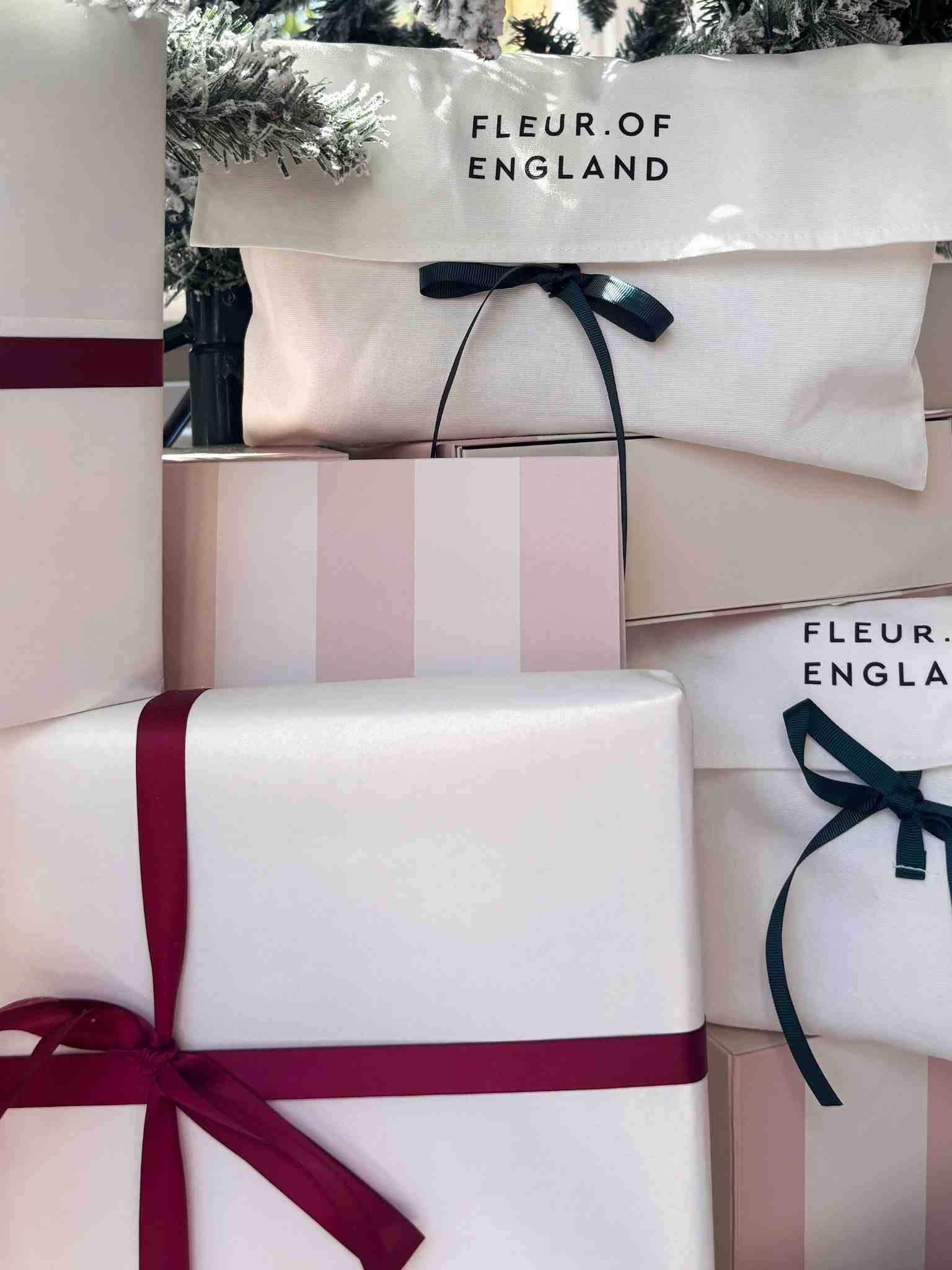 Fleur of england luxury lingerie gift box andlingerie bag