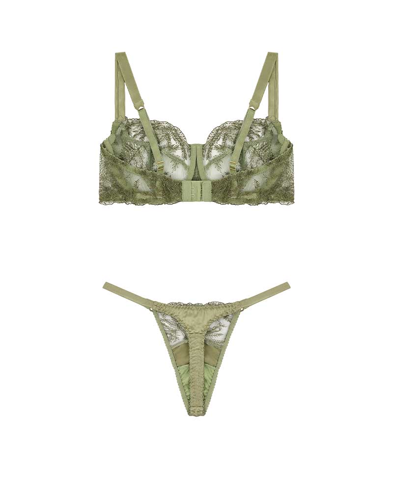 Fleur of England Arianna Balcony Bra & Thong
