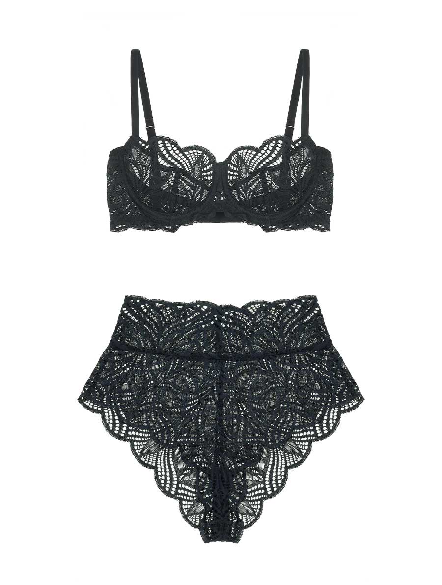 Fleur of England Deilen Balcony Bra & Brief