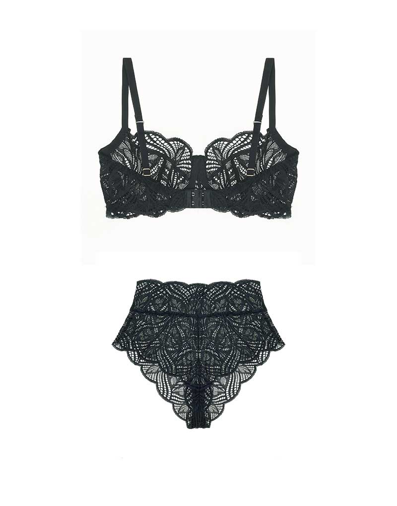 Fleur of England Deilen Balcony Bra & Brief