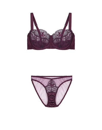 Fleur of England Eliza Luxury Lace Balcony Bra & Brief