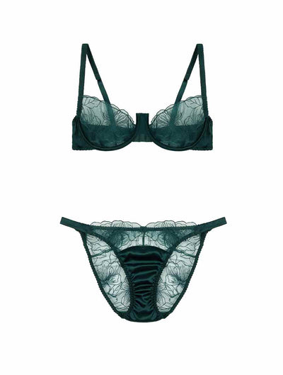 Fleur of England Eva Demi Bra & Ouvert Brief