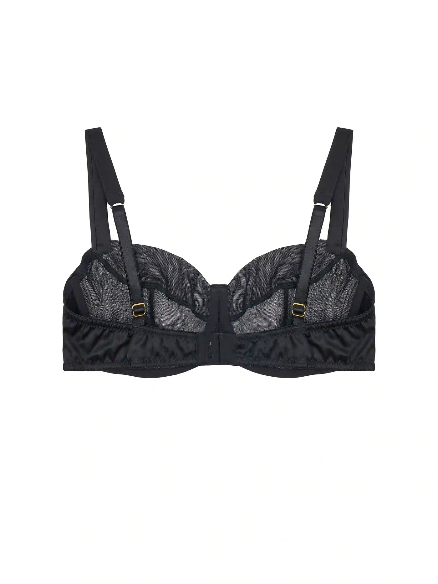 Fleur Of England Fleur Du Jour Black Balcony Bra