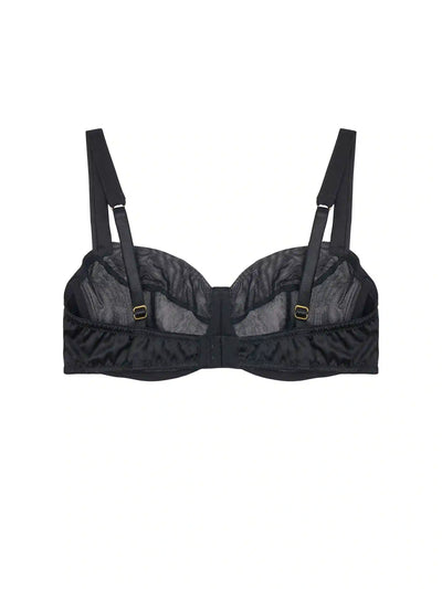 Fleur Of England Fleur Du Jour Black Balcony Bra