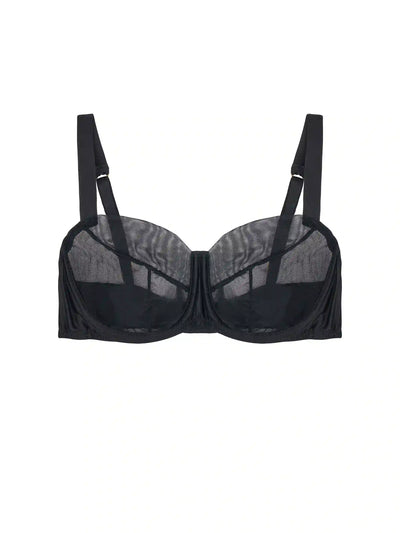 Fleur Of England Fleur Du Jour Black Balcony Bra