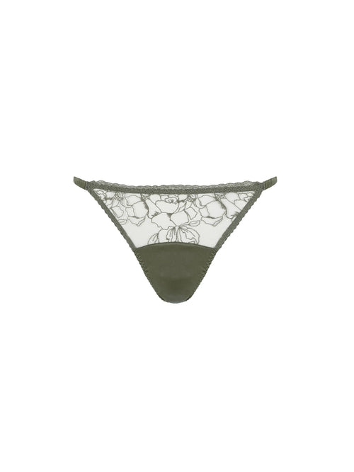 Fleur of England Iona Embroidered Ouvert Brief