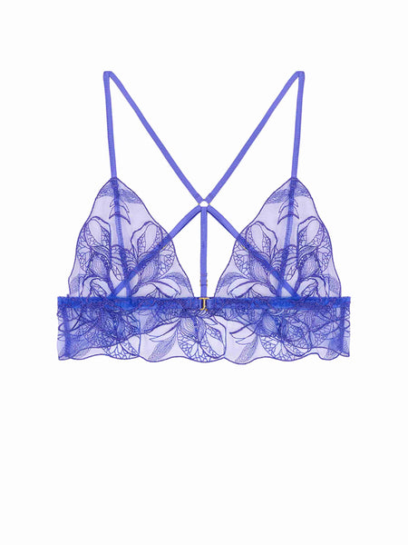 Iris non-wired Triangle Bra – Fleur of England