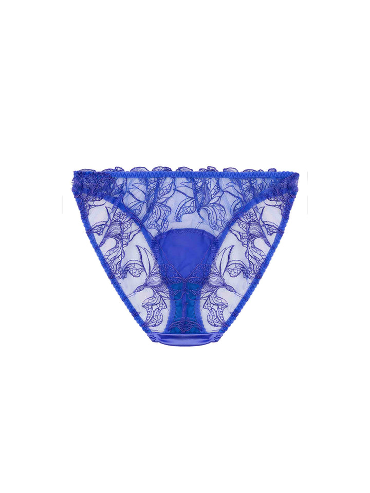 Iris Embroidered Brief – Fleur of England