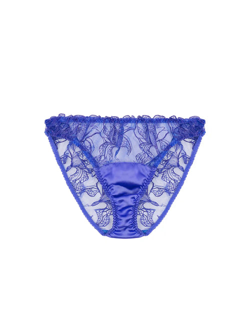 Fleur of England Iris Embroidered Brief