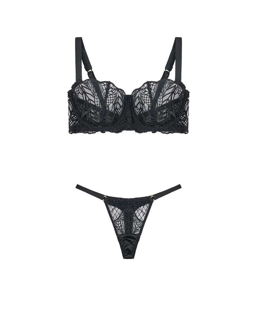 Fleur of England Roxy Balcony Bra & Thong