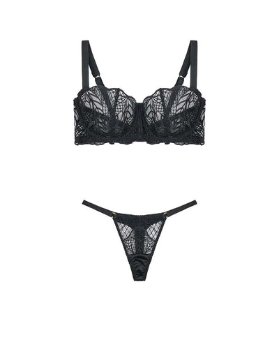 Fleur of England Roxy Balcony Bra & Thong