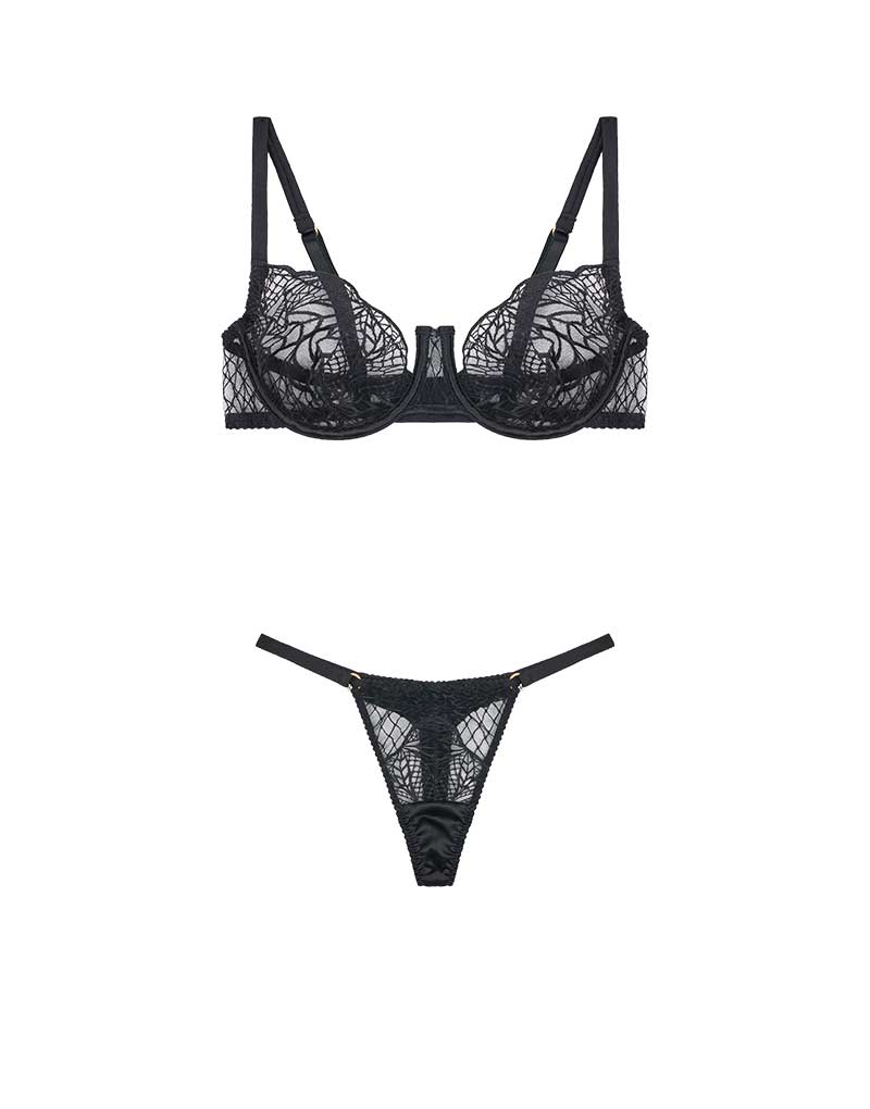 Fleur of England Roxy Demi Bra & Thong