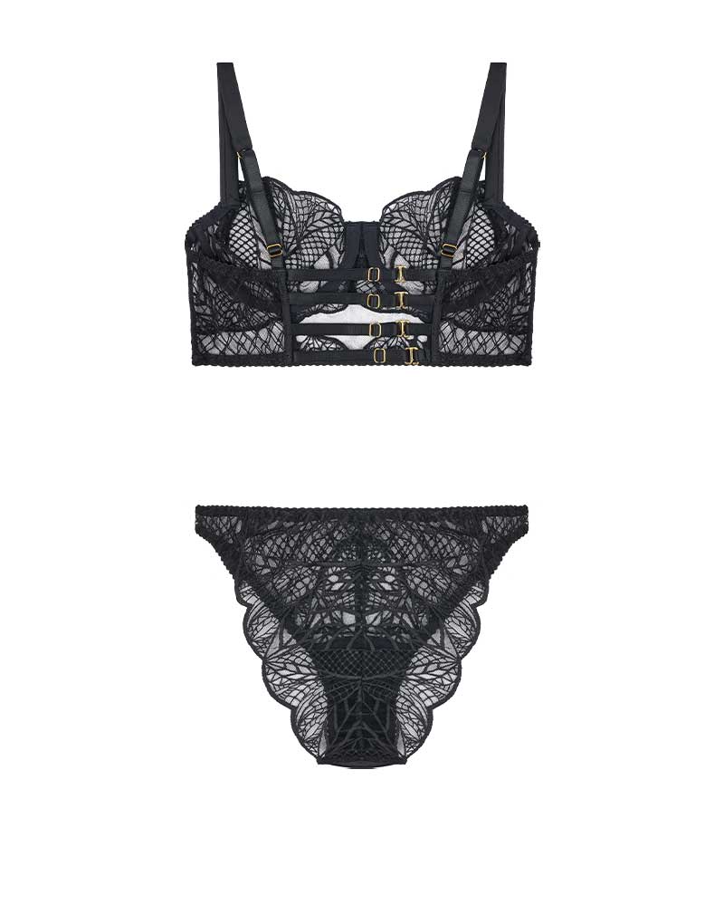 Fleur of England Roxy Longline Bra & Brazilian Brief