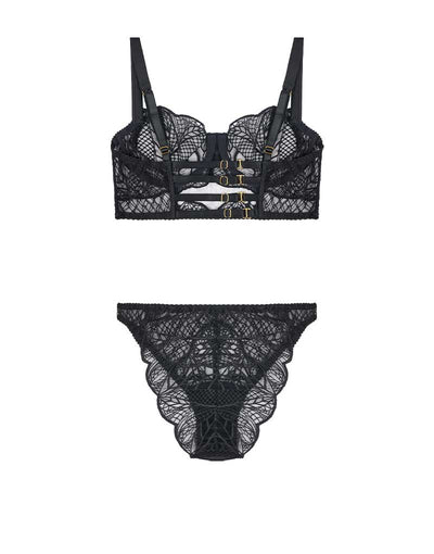 Fleur of England Roxy Longline Bra & Brazilian Brief