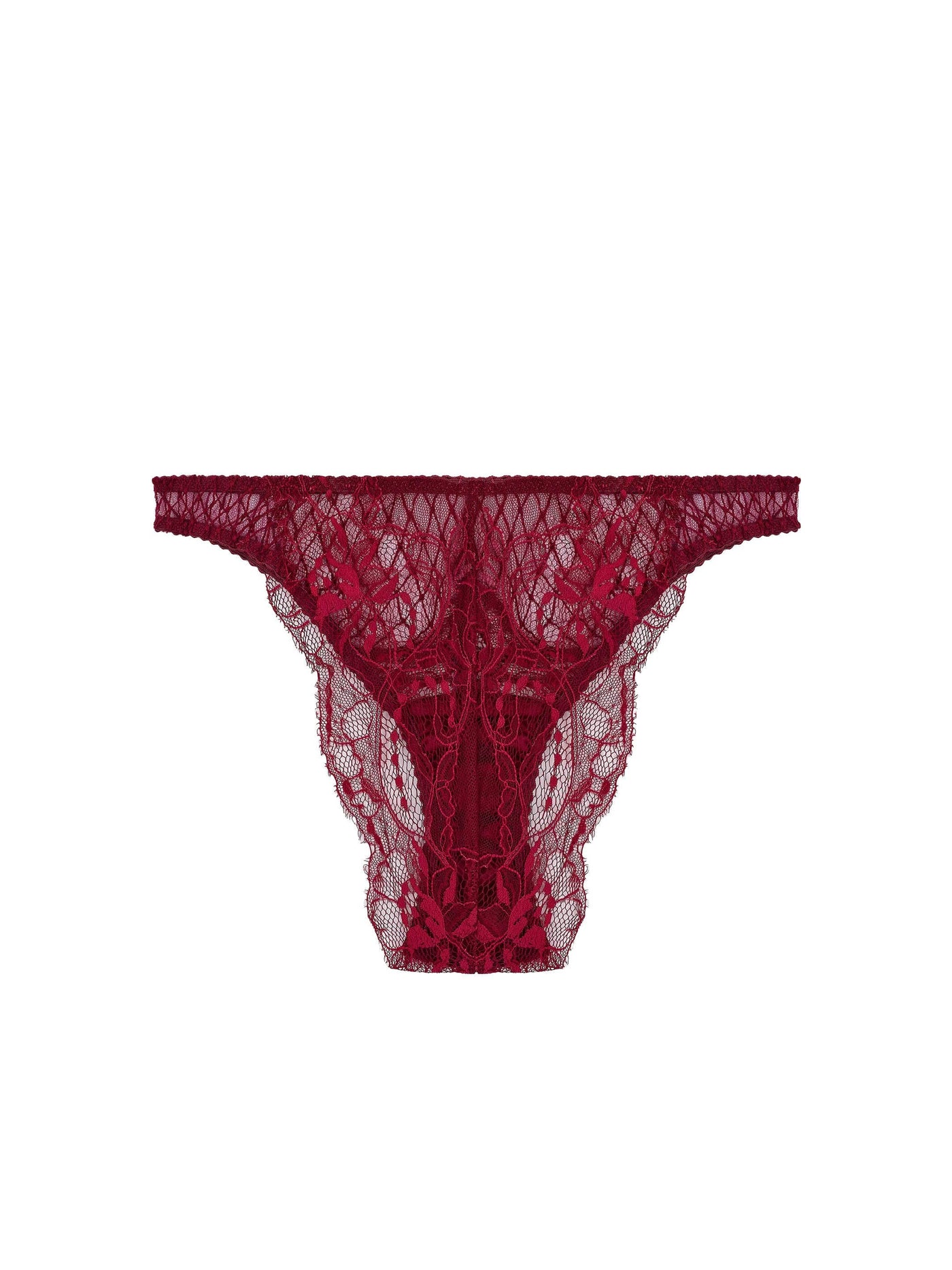 Simone Red Brazilian Brief