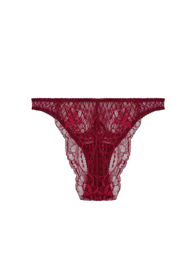 Simone Red Brazilian Brief