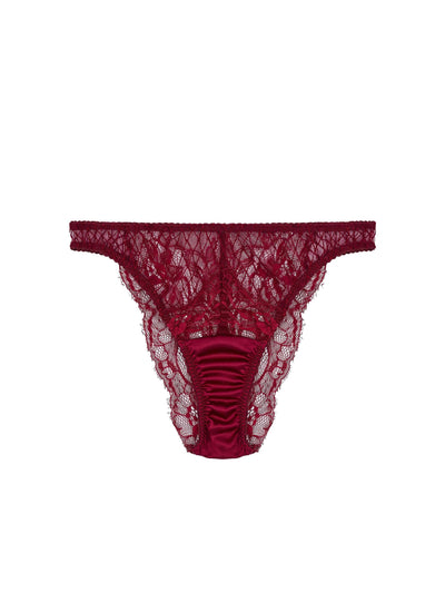 Simone Red Brazilian Brief