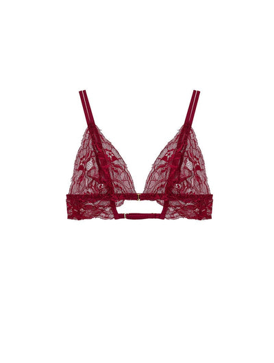 Fleur of England Simone Red non-wired Boudoir Bra
