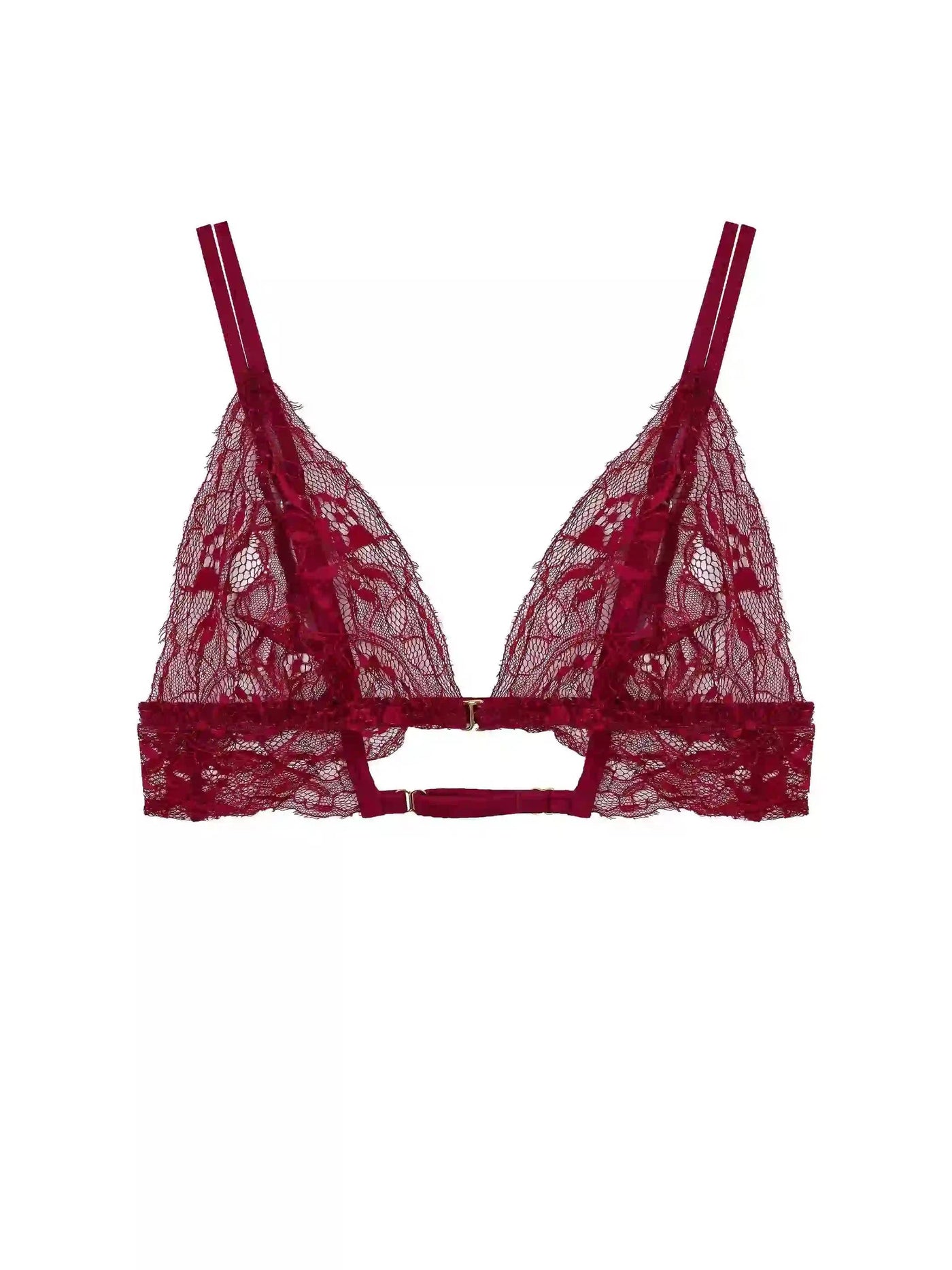 Fleur of England Simone Red non-wired Boudoir Bra