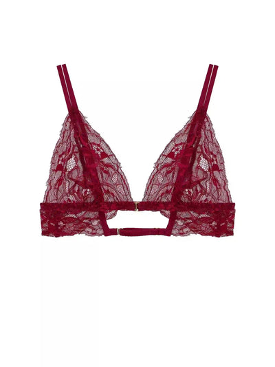 Fleur of England Simone Red non-wired Boudoir Bra