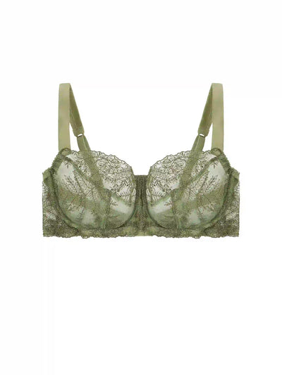 FleurOfEngland Arianna Green Balcony Bra