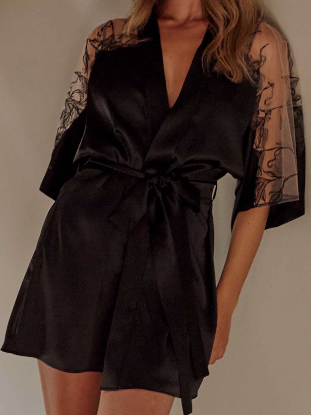 FleurOfEngland Audrey Silk Robe