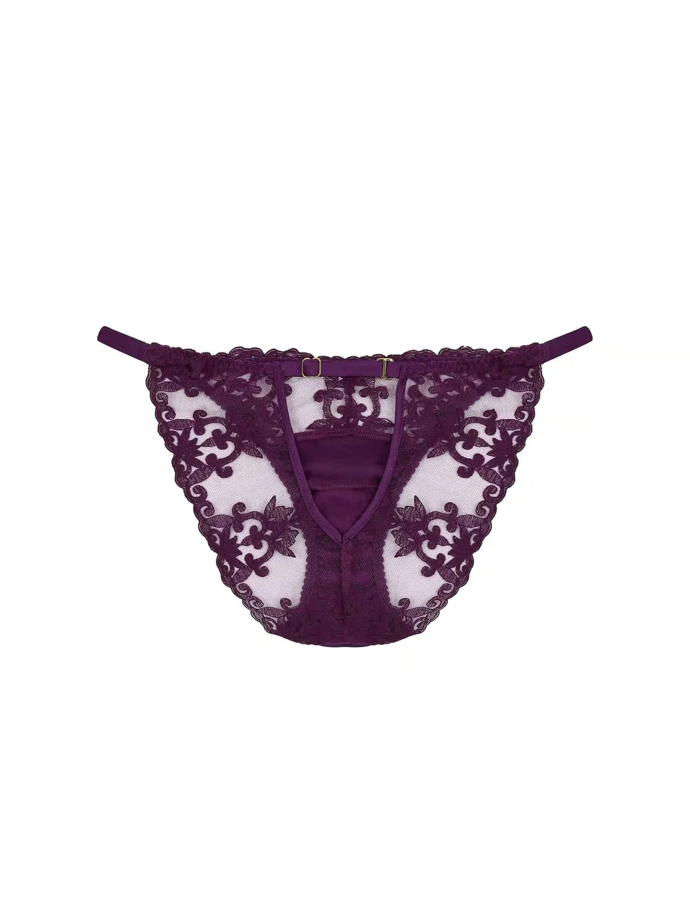 FleurOfEngland Cecilia Purple ouvert brief