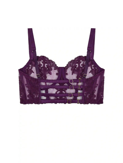 FleurOfEngland Cecilia Underwired Longline Bra