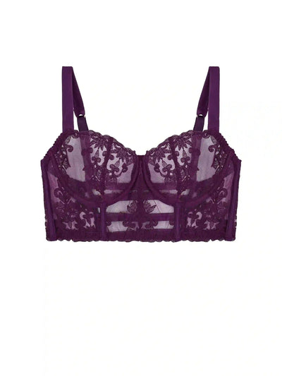 FleurOfEngland Cecilia Underwired Longline Bra