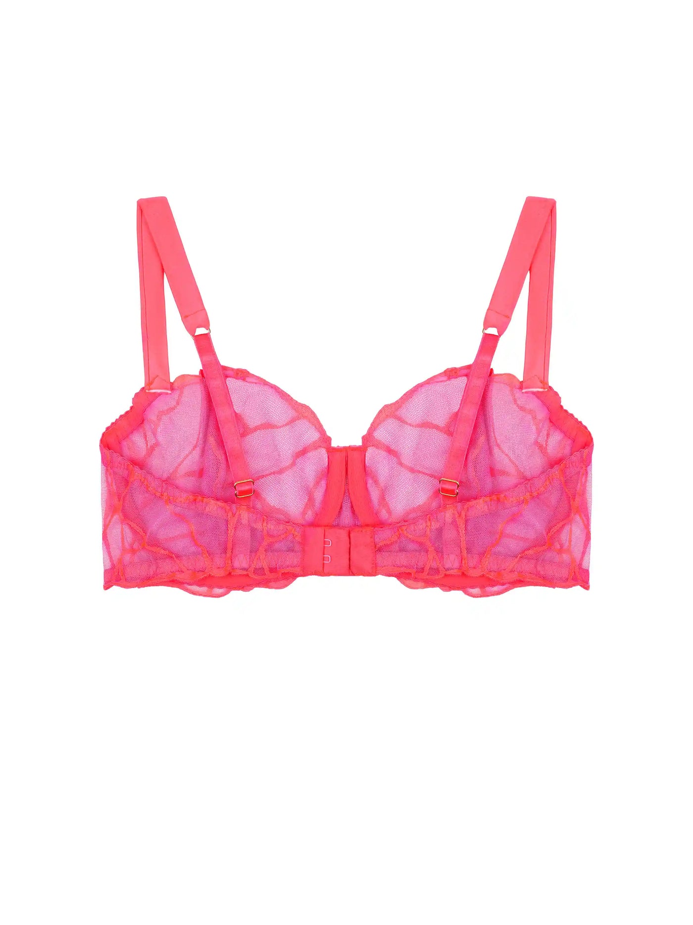 FleurOfEngland Cleo Embroidered Balcony Bra