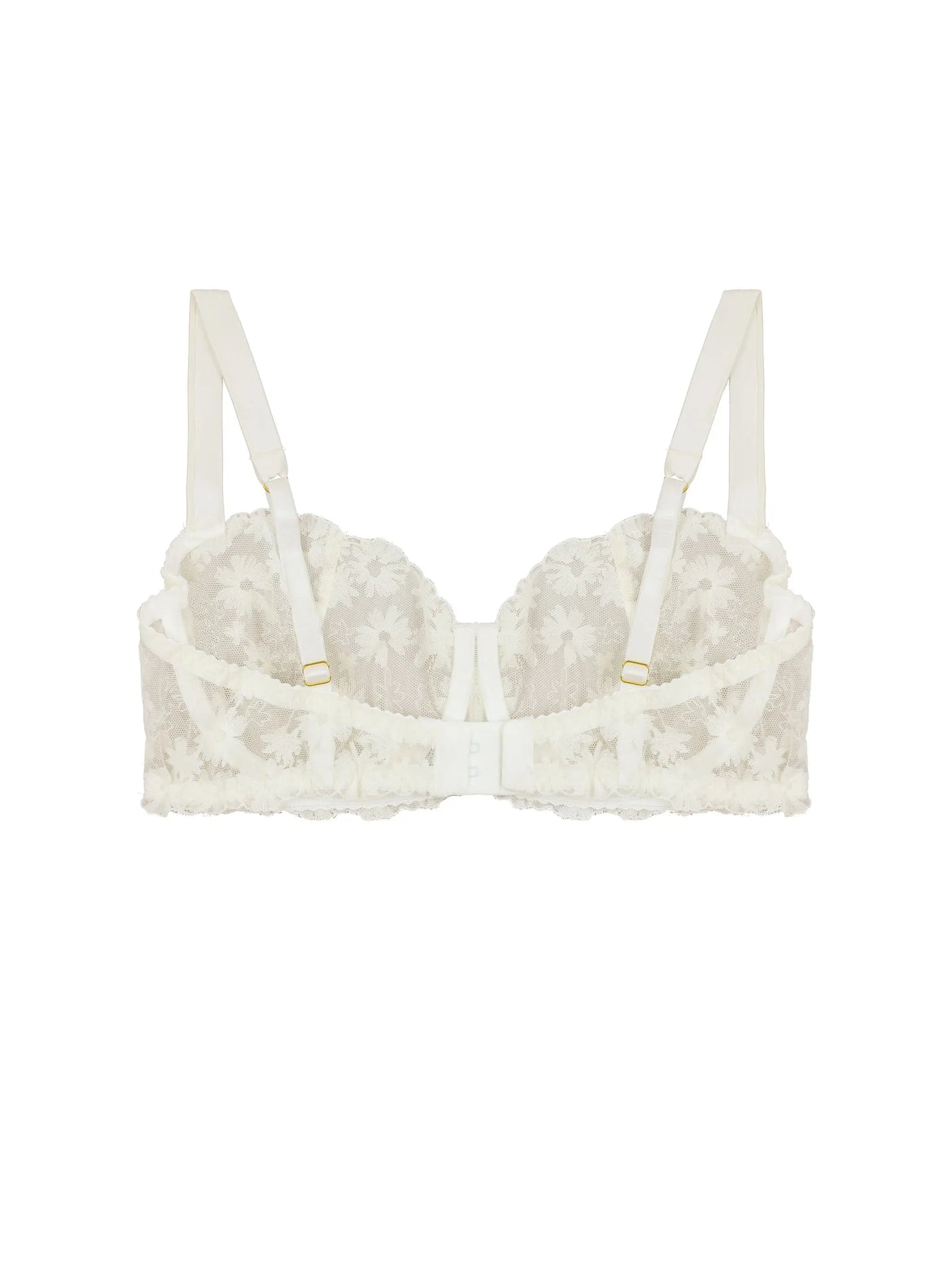 FleurOfEngland Daisy Ivory Balcony Bra