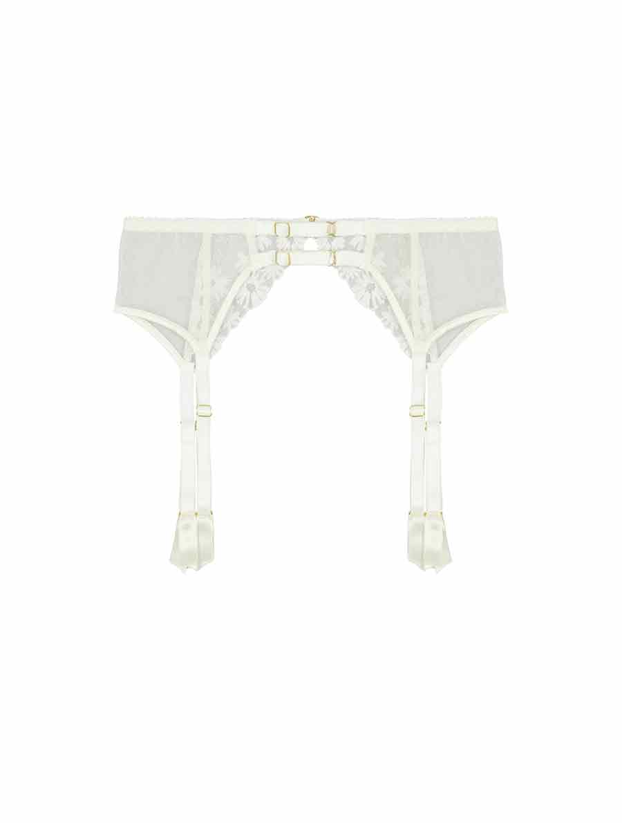Luxury Lingerie Ivory Suspender Belt  Fleur of England