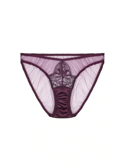 FleurOfEngland Eliza Burgundy Brief