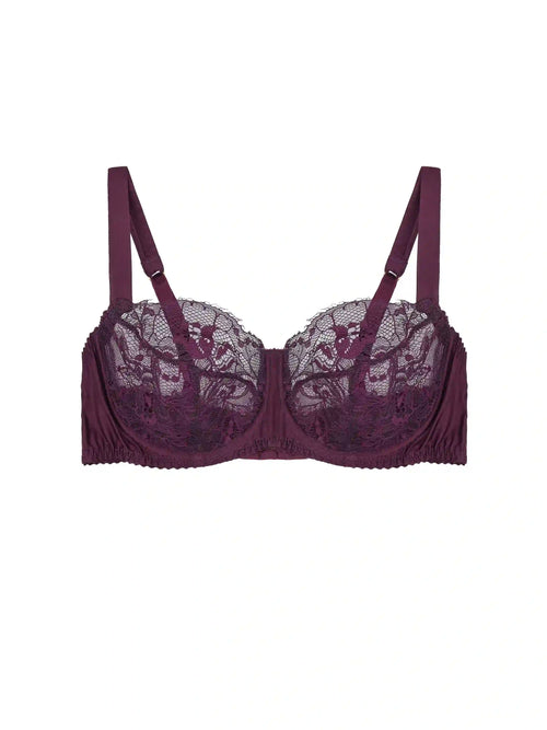 FleurOfEngland Eliza Lace Balcony Bra