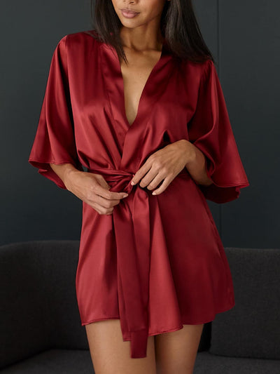 FleurOfEngland Gisele Silk Robe