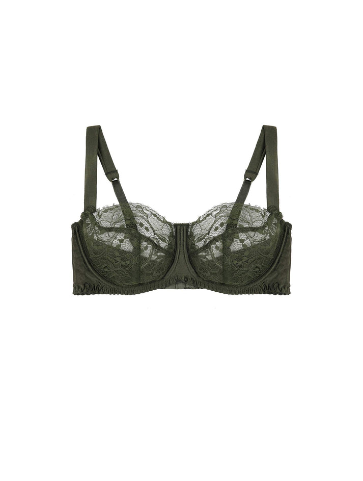 Buy Black Glamour Lace Strappy Non Padded Balcony Bra from the Next UK  online shop