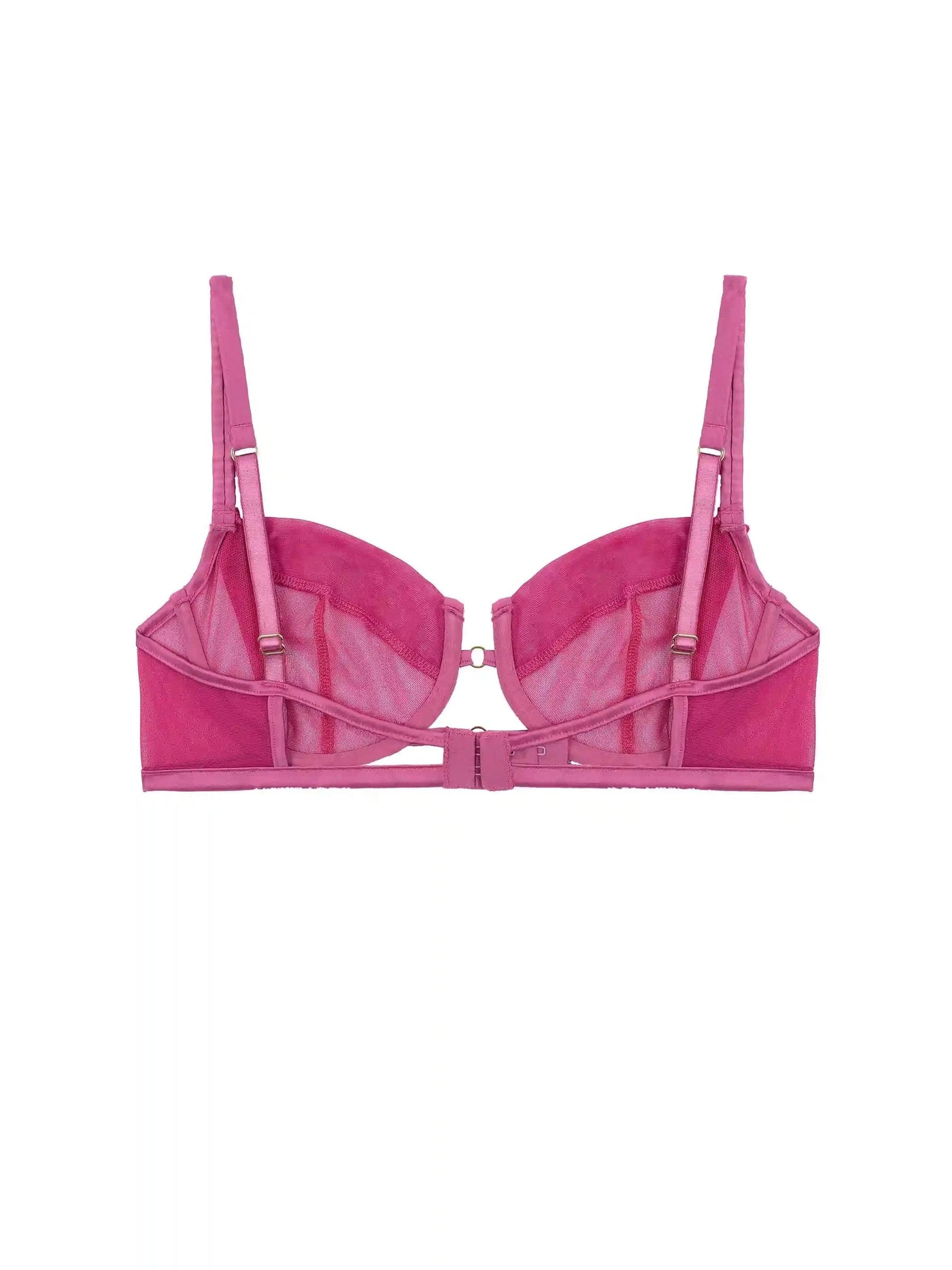 FleurOfEngland Lola Pink Demi Bra