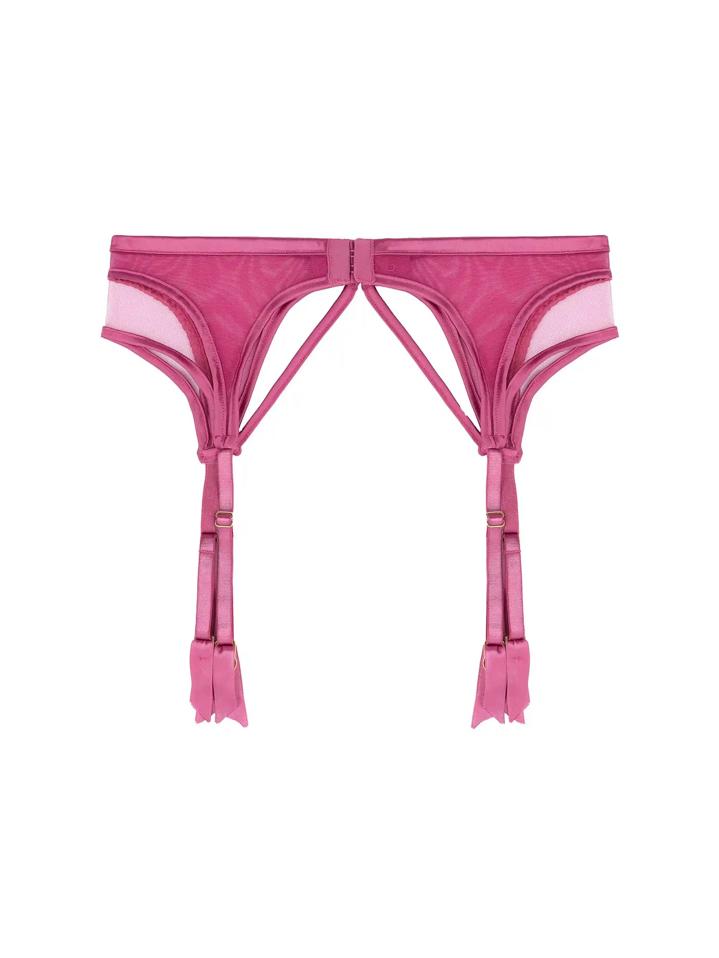 FleurOfEngland Lola Pink Suspender Belt