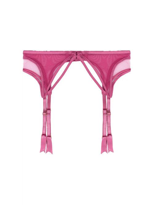 FleurOfEngland Lola Pink Suspender Belt