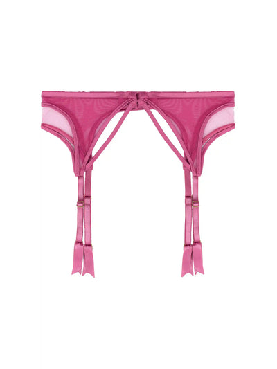 FleurOfEngland Lola Pink Suspender Belt