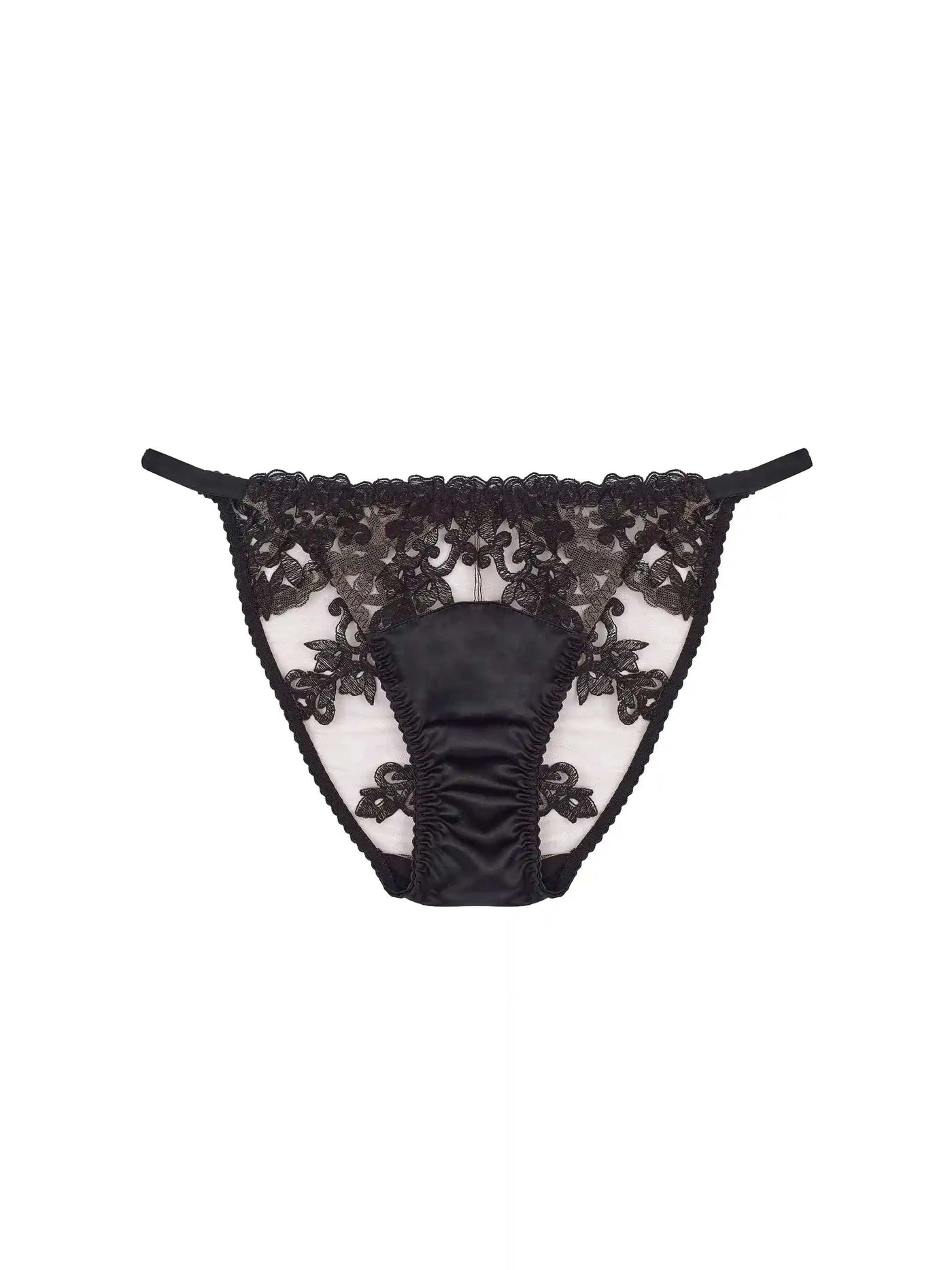 FleurOfEngland Onyx Black Ouvert Brief