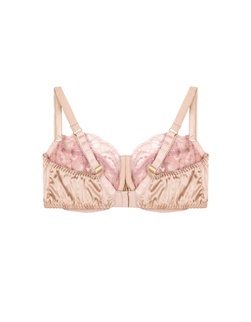 FleurOfEngland Signature Lace Balcony Bra Curve - Blush