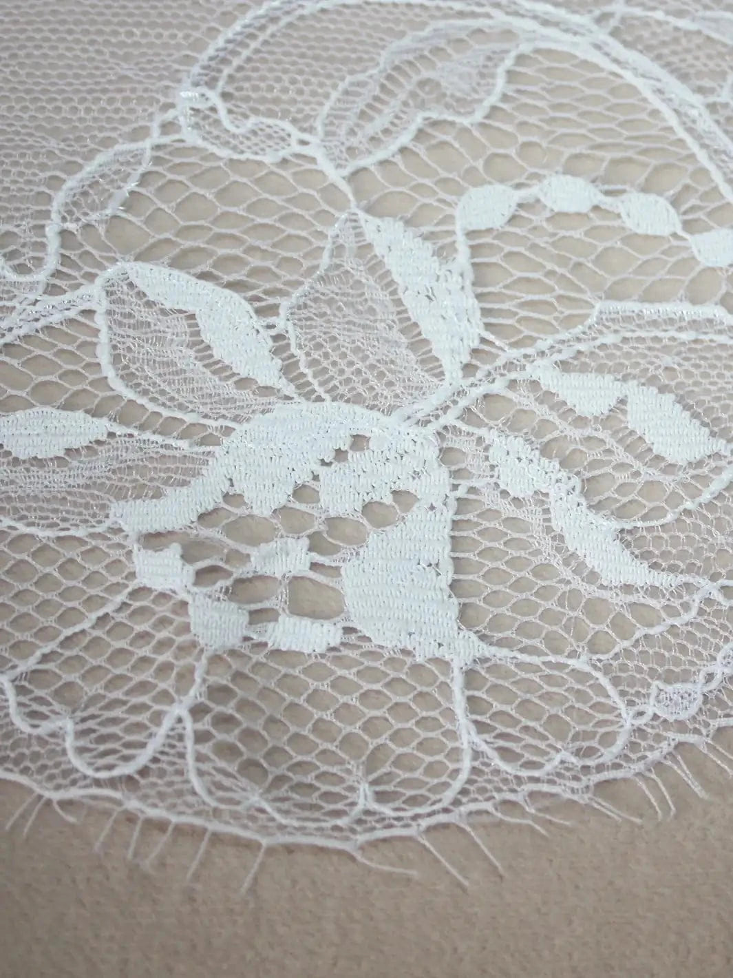 FleurOfEngland Signature Lace Balcony Bra-White