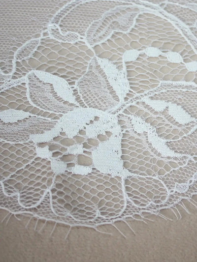 FleurOfEngland Signature Lace Balcony Bra-White