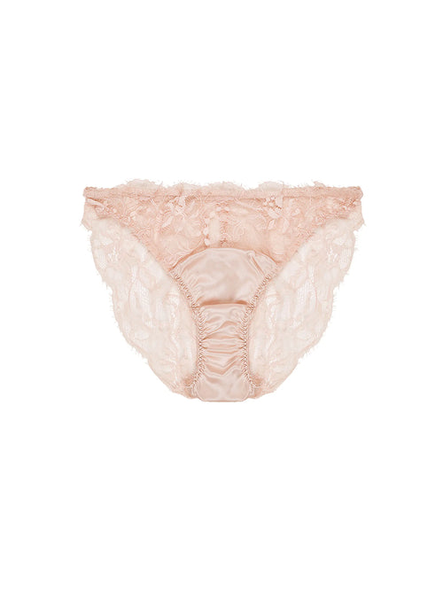 FleurOfEngland Signature Lace Brief - Blush