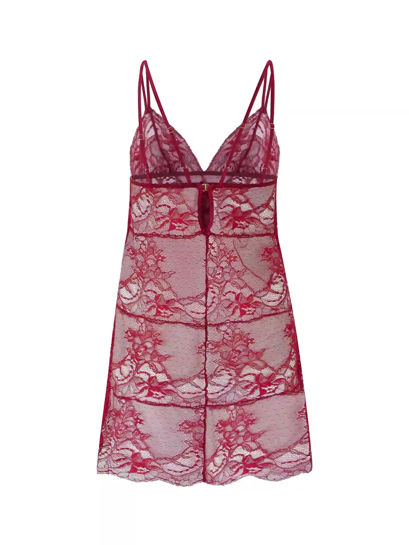 FleurOfEngland Simone Red Lace Babydoll