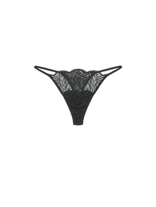 Front of Fleur of England Deilen Thong in g-string style.